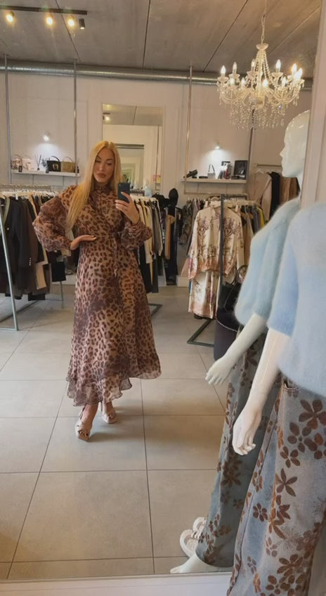 Video1 of Leopard Dress from EME boutique